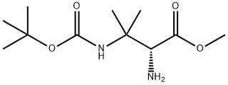 D-缬氨酸3-[[[(1,1-二甲基乙氧基)羰基]氨基]-,甲酯, 1093198-33-4, 结构式