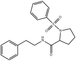 1093642-01-3 N-(2-phenylethyl)-1-(phenylsulfonyl)prolinamide