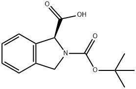 (S)-2-(叔丁氧羰基)异二氢吲哚-1-羧酸,1093651-93-4,结构式