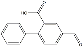 5-formyl-2-phenylbenzoic acid Structure