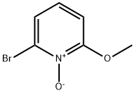 6-Bromo-2-methoxypyridine 1-oxide Struktur