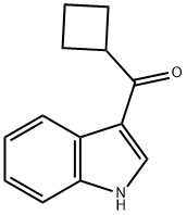 3-CYCLOBUTANECARBONYL-1H-INDOLE Struktur