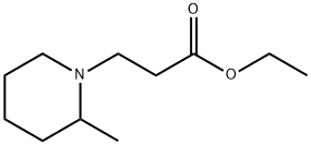 ethyl 3-(2-methylpiperidin-1-yl)propanoate Struktur