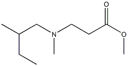 1095591-21-1 methyl 3-(methyl(2-methylbutyl)amino)propanoate