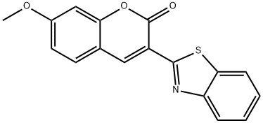 3-(BENZO[D]THIAZOL-2-YL)-7-METHOXY-2H-CHROMEN-2-ONE 结构式