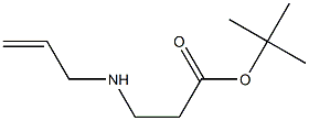 tert-butyl 3-[(prop-2-en-1-yl)amino]propanoate Structure