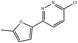 3-クロロ-6-(5-メチルフラン-2-イル)ピリダジン 化学構造式