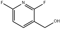 (2,6-二氟-3-吡啶基)甲醇 结构式
