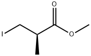 3-iodo-2(R)-methyl-propionic acid methyl ester 结构式
