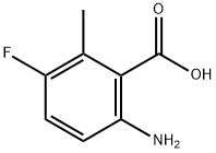 6-Amino-3-fluoro-2-methyl-benzoic acid Structure