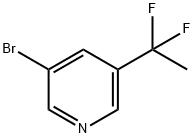 3-溴-5-(1,1-二氟乙基)吡啶,1108724-32-8,结构式