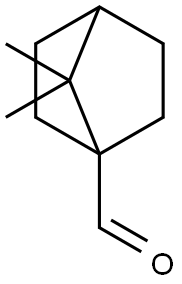 7,7-dimethylnorbornane-1-carbaldehyde 化学構造式