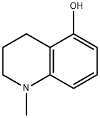1-Methyl-1,2,3,4-tetrahydroquinolin-5-ol Struktur