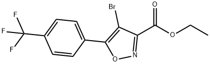 5-取代-4-溴异噁唑羧酸酯, 1110771-68-0, 结构式