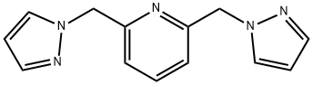 吡啶,2,?6-?BIS(1H)-?吡唑-?1-?(甲基)?-,111195-75-6,结构式