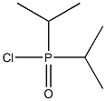 Phosphinic chloride, bis(1-methylethyl)- Structure