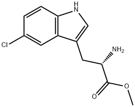DL-5-ChloroTryptophan methyl ester Struktur