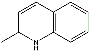 Quinoline, 1,2-dihydro-2-methyl- 化学構造式