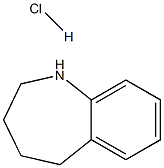 2,3,4,5-tetrahydro-1H-benzo[b]azepine hydrochloride Structure