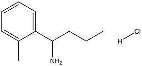 1-(o-tolyl)butan-1-amine hydrochloride Struktur