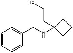 2-(1-(苄基氨基)环丁基)乙醇 结构式
