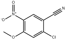 2-Chloro-4-methoxy-5-nitro-benzonitrile Struktur