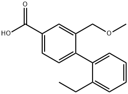 2-ETHYL-2-(METHOXYMETHYL)-[1,1-BIPHENYL]-4-CARBOXYLIC ACID