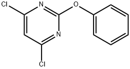 4,6-dichloro-2-phenoxypyrimidine Struktur