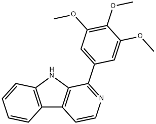 1-(3,4,5-三甲氧基)-Β-咔啉, 1145668-23-0, 结构式