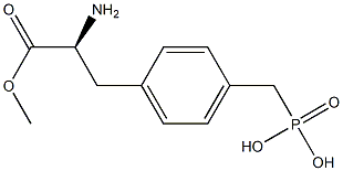 DL-4-phosphonomethyl-Phenylalanine methyl ester Structure
