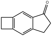 1,2,5,6-tetrahydro-4H-Cyclobut[f]inden-4-one Structure