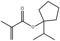 1-异丙基环戊基甲基丙烯酸酯,1149760-04-2,结构式