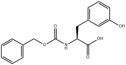 N-CBZ-DL-3-羟基苯丙氨酸, 115329-02-7, 结构式