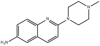 2-(4-methylpiperazin-1-yl)quinolin-6-amine Structure