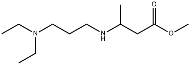 methyl 3-{[3-(diethylamino)propyl]amino}butanoate Struktur