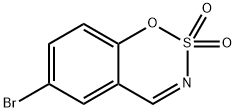6-bromobenzo[e][1,2,3]oxathiazine 2,2-dioxide Structure