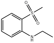 N-ethyl-2-methanesulfonylaniline Struktur