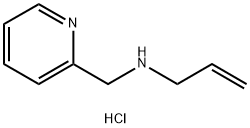 (prop-2-en-1-yl)[(pyridin-2-yl)methyl]amine hydrochloride Struktur