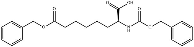CBZ-S-2-氨基辛二酸8-苄酯, 116021-26-2, 结构式