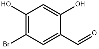 5-bromo-2,4-dihydroxy-benzaldehyde Struktur