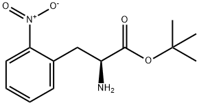 2-硝基-DL-苯丙氨酸叔丁酯, 116366-34-8, 结构式