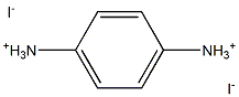1,4-Benzene diammonium iodide Structure