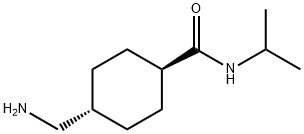 Trans-4-(aminomethyl)-N-isopropylcyclohexanecarboxamide Struktur