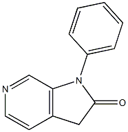 1-Phenyl-1H-pyrrolo[2,3-c]pyridin-2(3H)-one Structure