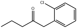 1-(2-CHLOROPHENYL)PENTAN-2-ONE Structure