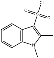1,2-二甲基吲哚-3-磺酰氯,1177425-20-5,结构式