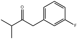 1-(3-FLUOROPHENYL)-3-METHYLBUTAN-2-ONE Struktur