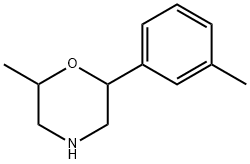 2-methyl-6-m-tolylmorpholine 结构式