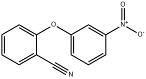 2-(3-nitrophenoxy)benzenecarbonitrile Struktur