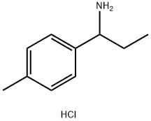 1-P-トリル-プロピルアミン塩酸塩 化学構造式